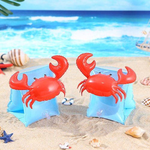Supply of swimming sleeves, pineapple cherry children's flamingo arm rings, crab floating rings, arm rings