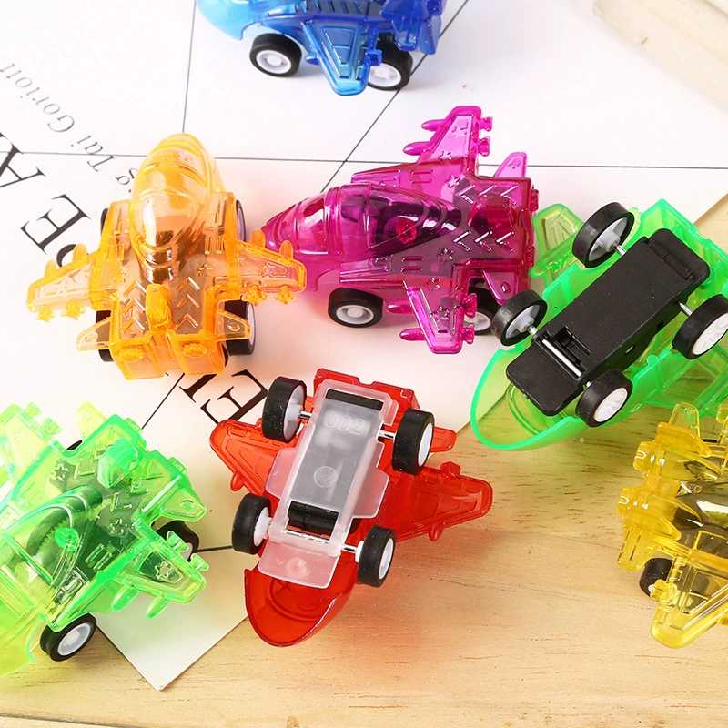 Warrior, multicoloured wind-up airplane, Birthday gift, wholesale