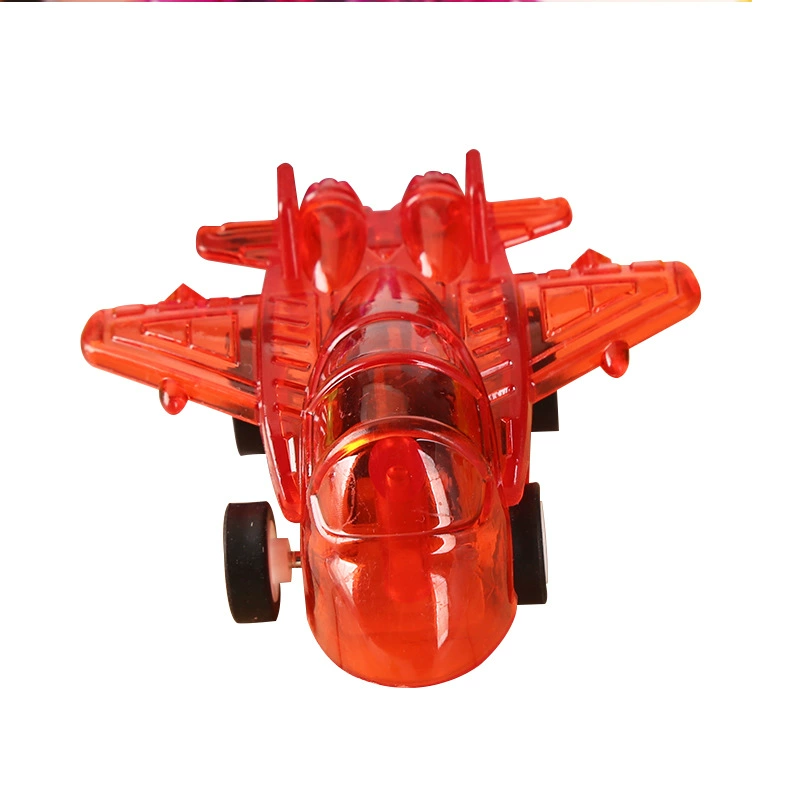 Warrior, multicoloured wind-up airplane, Birthday gift, wholesale