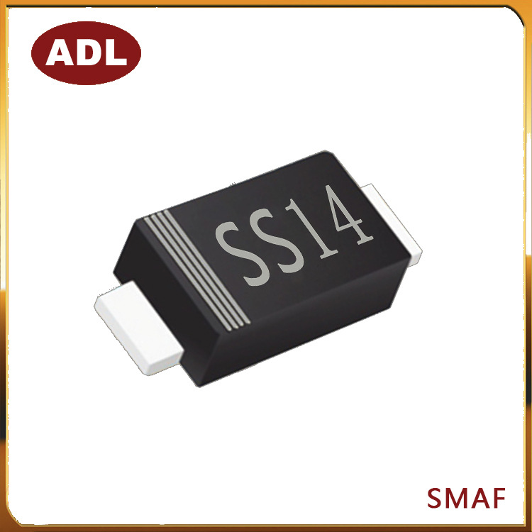奥德利 贴片SS14F 肖特基二极管 超薄SMAF 1A40V 1N5819 K14 厂家
