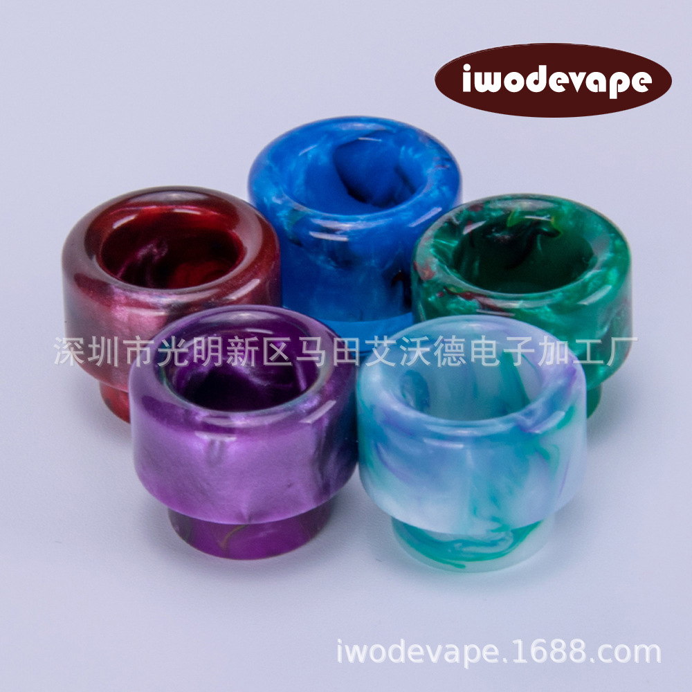 iwodevape TFV16 雾化器滴嘴 528烟嘴 810蜂窝树脂烟嘴 Dirp tip