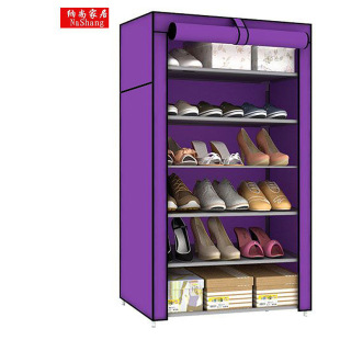 9.8 Nashang Simple Non -Pwoven Shoe Cabinet Multi -Layer Layer Rack Rick Meange Commine Dust Save Sabe Saine Сборка стальная труба стойка