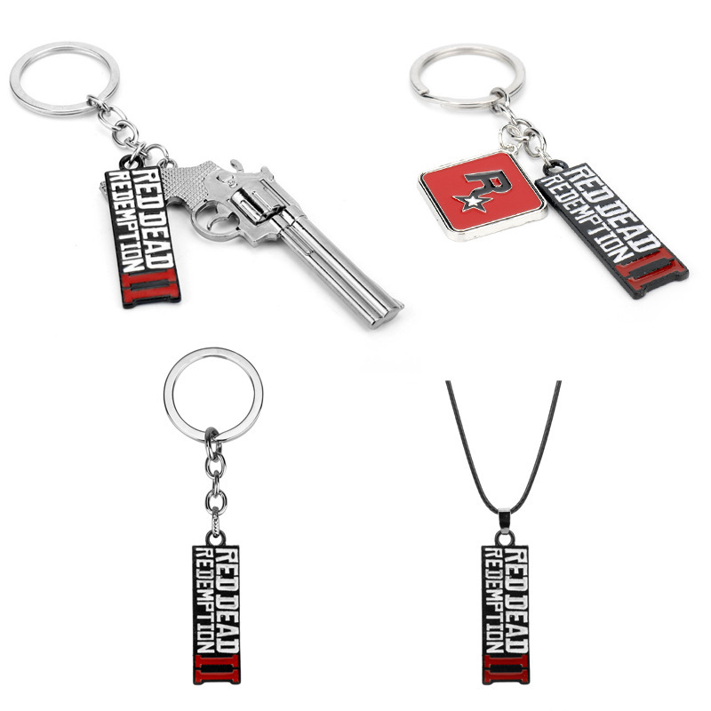 Game peripheral Fistful of Dollars 2 keychain pendant AliExpress hot jewelry manufacturers wholesale
