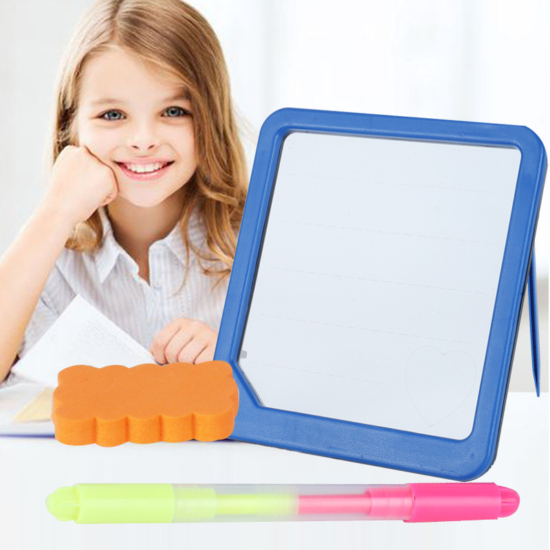 LED electrónico fluorescente tablero de dibujo tablero de acrílico material con fluorescente borrador pluma niños tablero de dibujo juguete