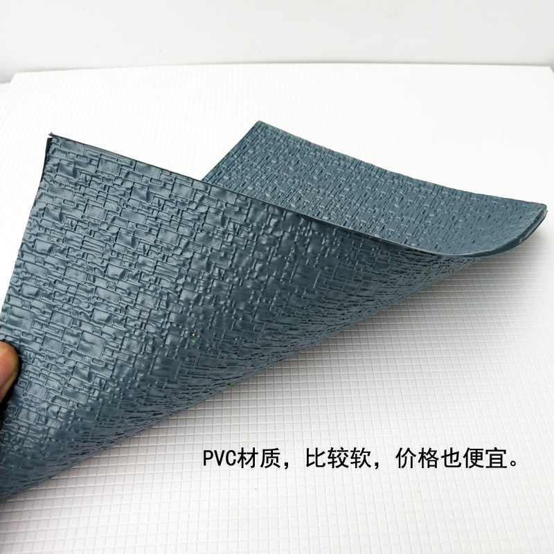 Modelo de simulación de superficie de la baldosa mini edificio antiguo azulejo de techo piedra cultural bandeja de arena edificio en miniatura paisaje DIY materiales hechos a mano