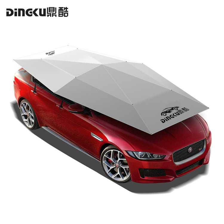 Dingku automatic mobile car canopy car smart sunshade car shed car cover automatic car cover folding