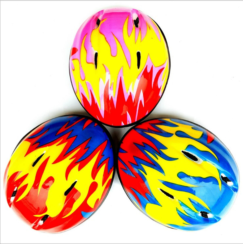 Children's Adjustable Helmet Cycling Roller Skating Protective Gear Bicycle Skateboard Skates 4-Hole Outdoor Big Kidsren