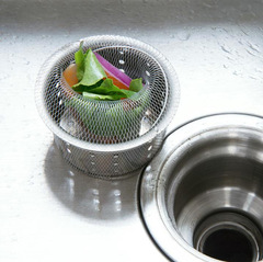 100根裝廚房水槽過濾網垃圾袋水池漏網 浴室下水道排水口防堵地漏