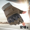 Tactics street gloves for gym, for performances, fingerless