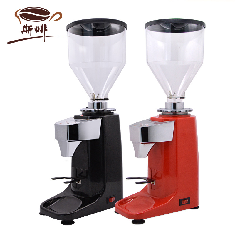 Comercial transfronteriza molinillo de grano italiano molinillo de café eléctrico pantalla cuantitativa temperatura 021 molino de harina 220/110V