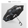 Automatic double-layer umbrella, street transport