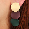 Earrings, simple and elegant design, European style