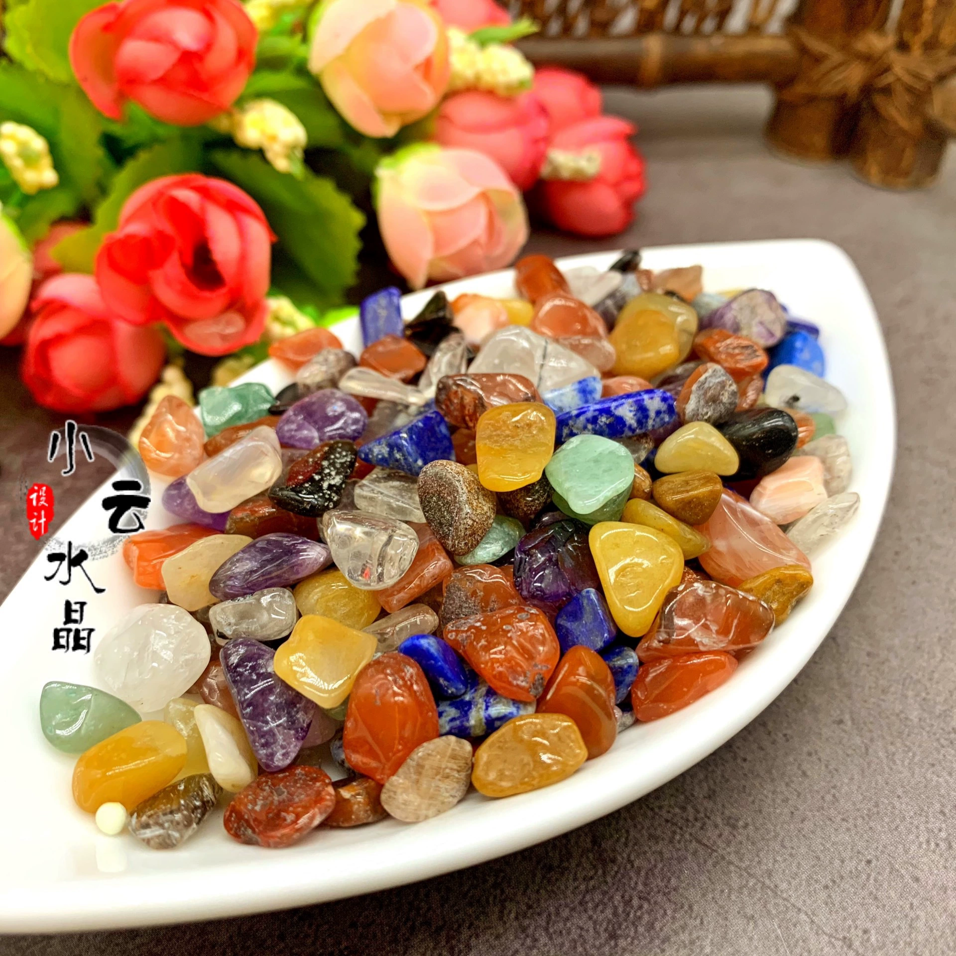 Natural Crystal Кристалл Цвет кристалл кристалл кристалл кристалл поддержка Будда семь покемонов маятник Производители Прямые продажи