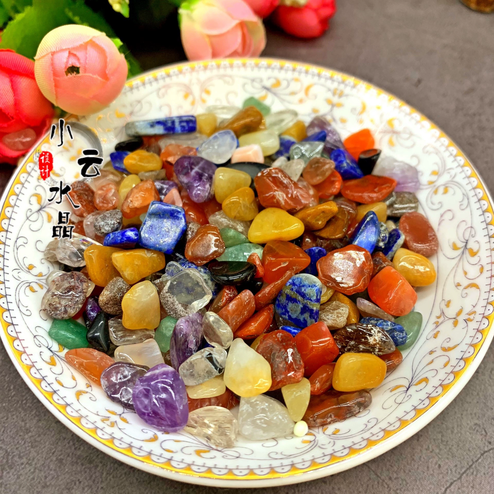 Natural Crystal Кристалл Цвет кристалл кристалл кристалл кристалл поддержка Будда семь покемонов маятник Производители Прямые продажи