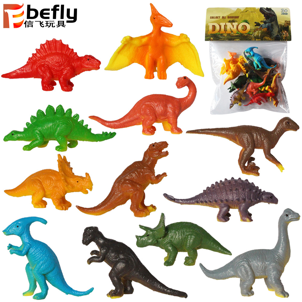 Explosión simulación animal salvaje dinosaurio granja insecto marino modelo traje de los niños educación temprana modelo de juguete animal