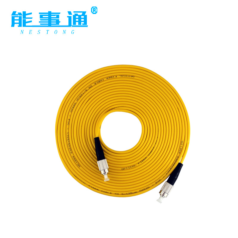 能事通 FC/UPC-FC/UPC-SM-G652D尾纤跳线单模单芯光纤线电信级