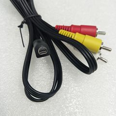 Suitable for Sony camera video cable Sony VMC-15FS 10P semicircle AV cable audio and video cable