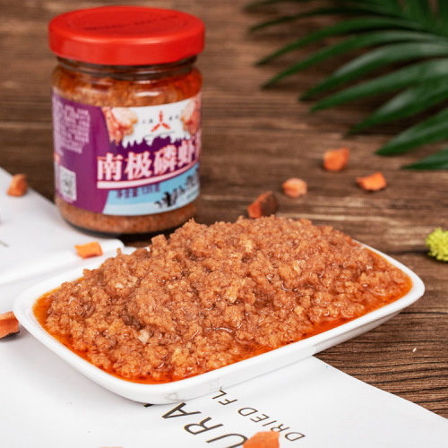 San Yu Shenggang Dalian Antarctic Krill Sauce – Ready-to-Eat, Dropshipping Option, Restaurant-Grade Seafood Sauce Can, Wholesale Fresh Shrimp Sauce