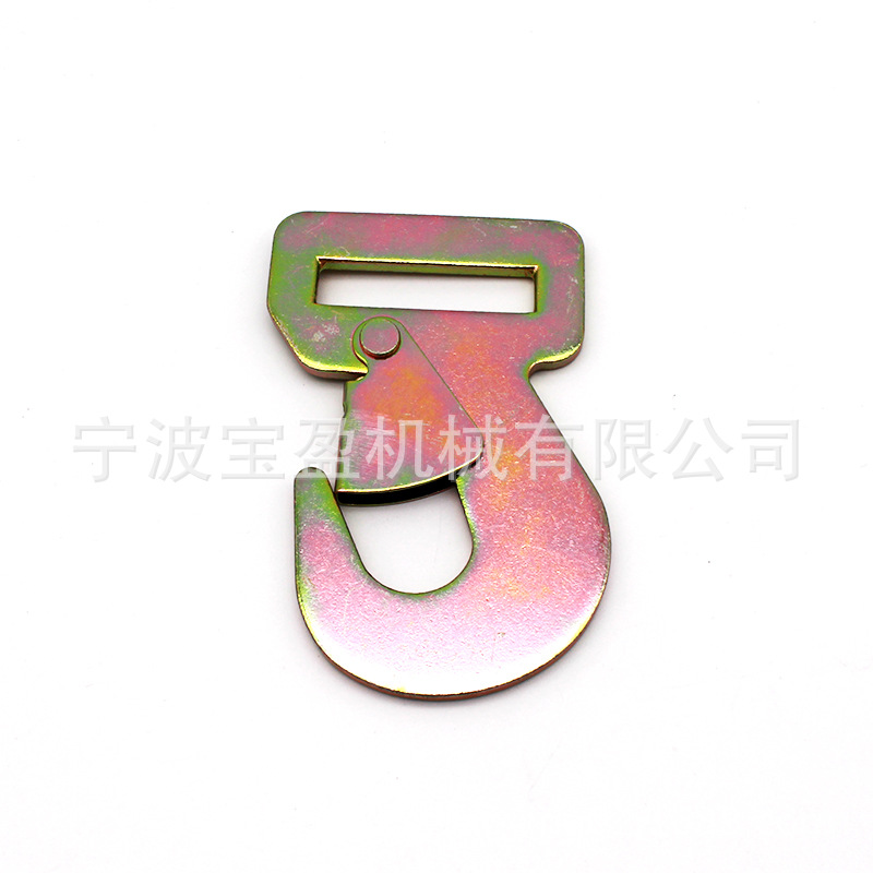 1.5寸2寸 弹簧板钩 保险钩 小花钩 大平钩