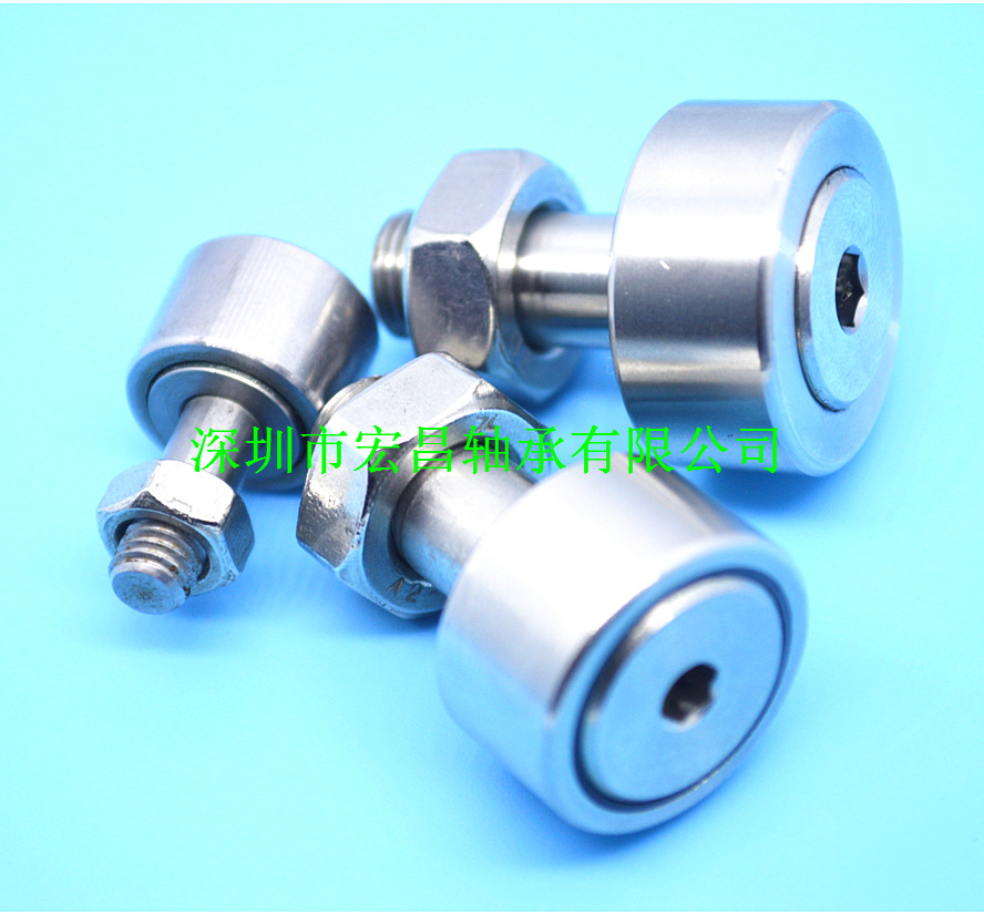 生产SCF18凸轮轴承随动器CF18 螺栓滚针滚轮轴承