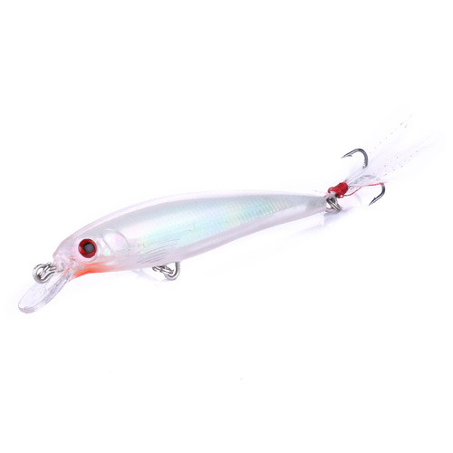 HENG JIA Lure Lure Bait 9cm Inner Laser Bionic Sea Bass Bait 8g Long-range Floating Minnow Bait