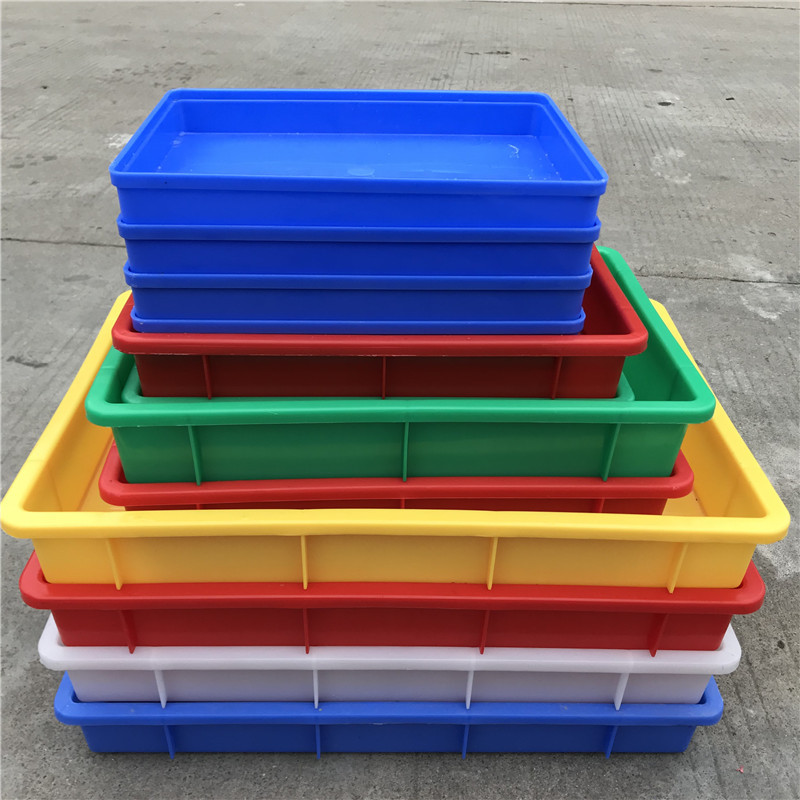 供应便宜加厚塑料方盘 养殖黄粉虫用塑胶盆 615*420*95盒子