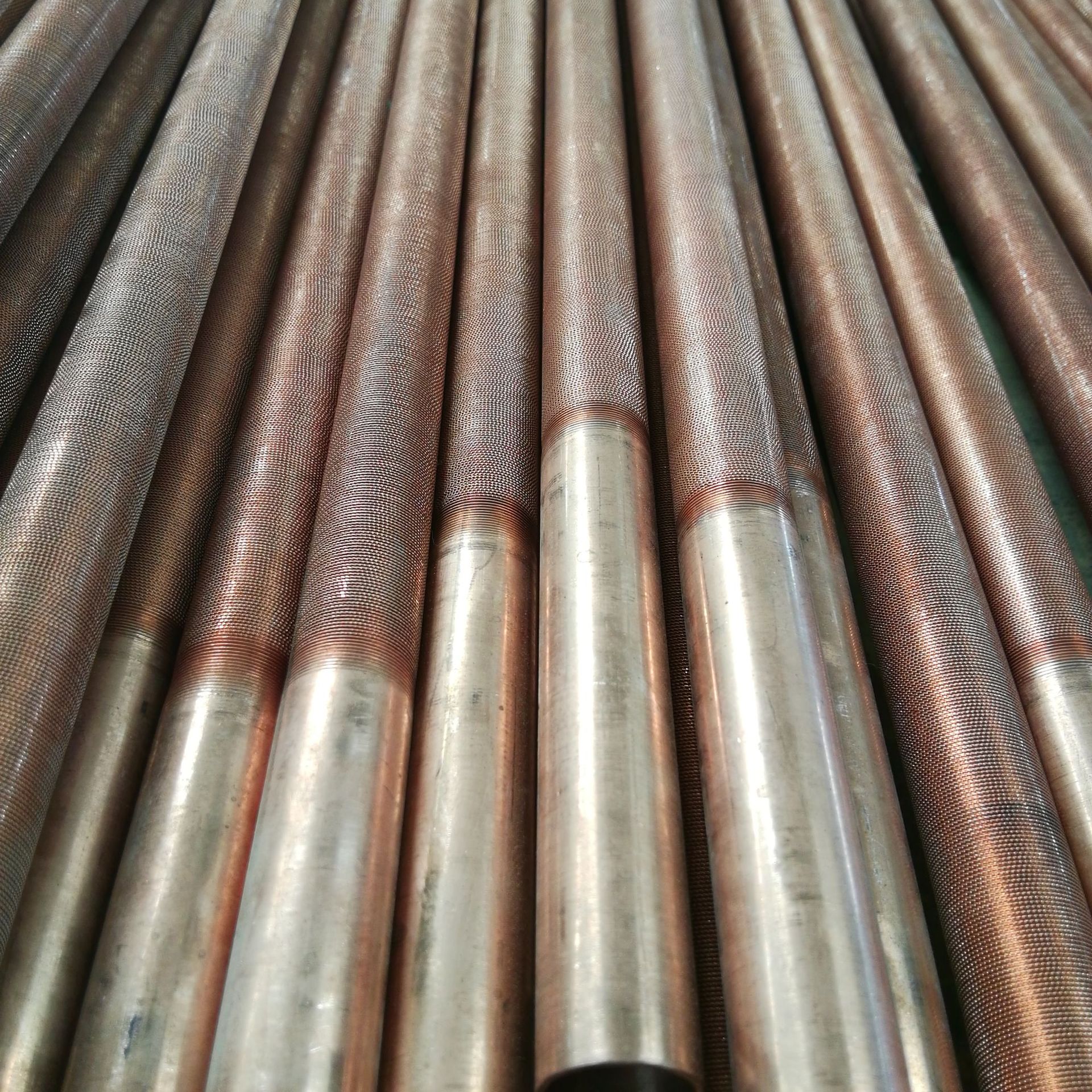 批发三头波纹管 SBA深槽波纹管 高热传导性紫铜管 三头冷凝管纯铜