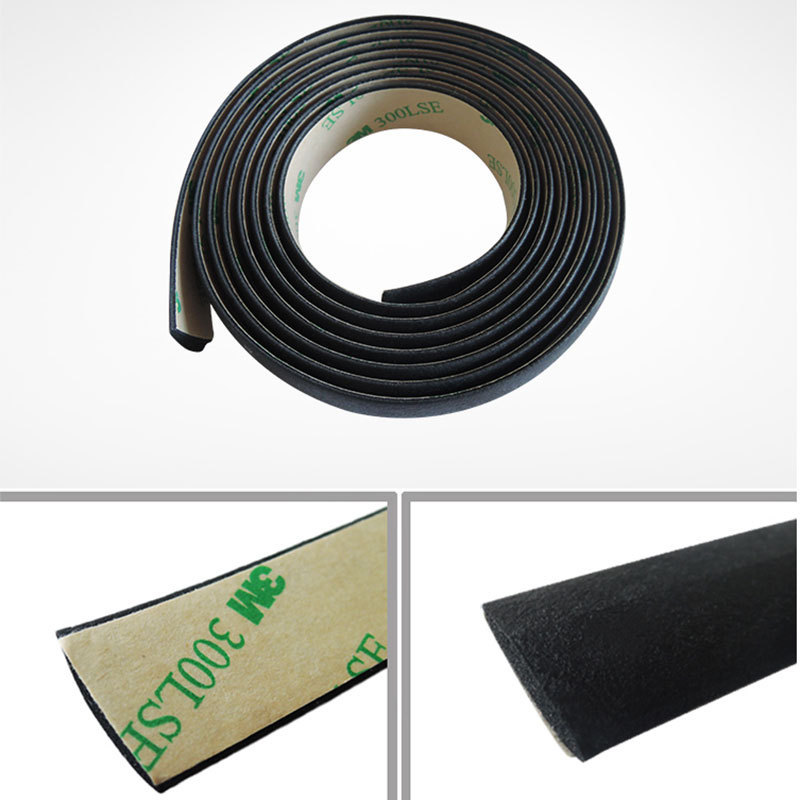 Car sunroof soundproof sealing strip, window front and rear windshield sealing strip, roof water leakage, dustproof and waterproof glue