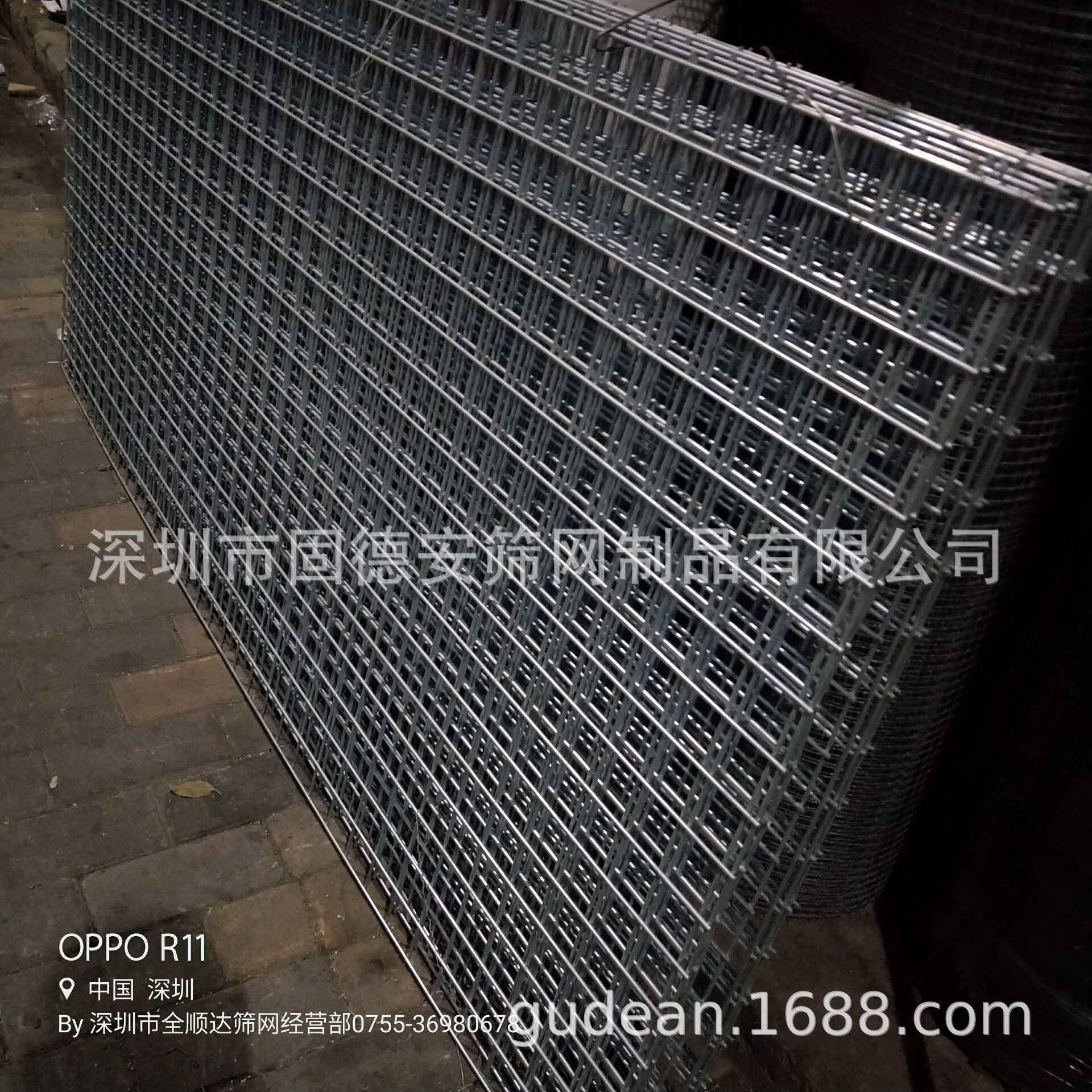 焊接网片深圳固德安筛网建筑网片铁丝方孔碰焊网铁丝网防锈镀锌