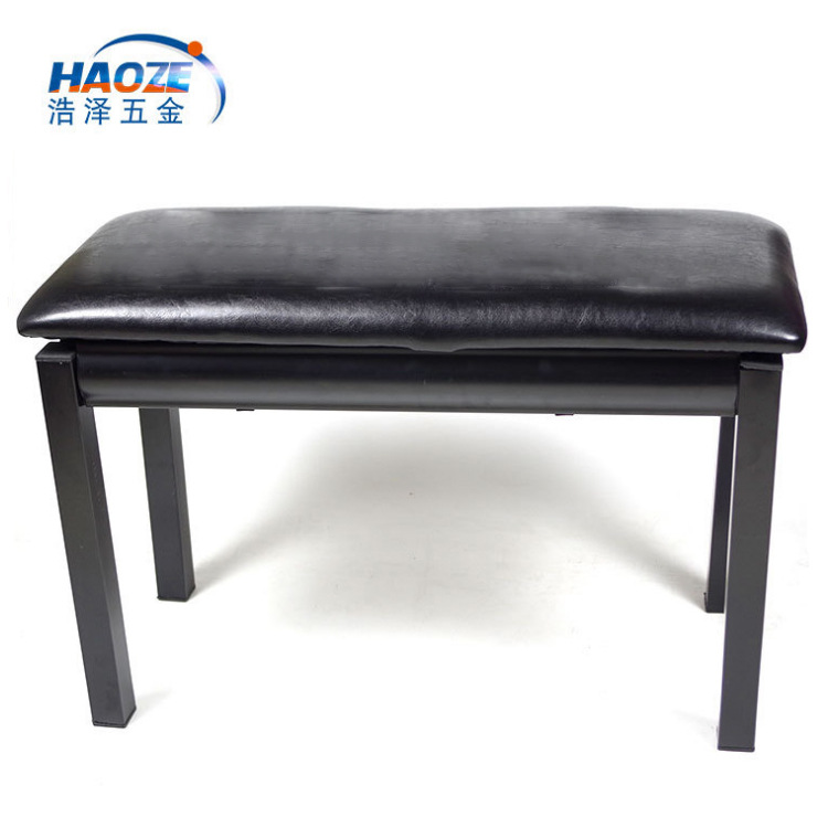 Banco de piano doble engrosado al por mayor del fabricante con estuche para piano, banco para piano electrónico Guzheng, banco para piano electrónico en stock.