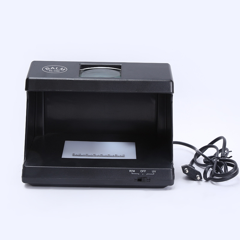 紫光刻度小型白光放大镜各国货币验钞机 票据鉴别仪多功能便携式