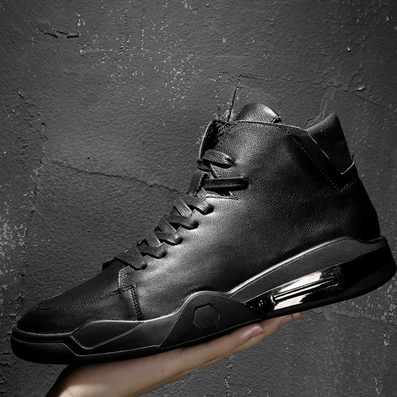 Прямые поставки с фабрики, высокие туфли, мужская осенне-зимняя мужская обувь, корейская модная мужская повседневная обувь с короткими сапогами, модная доставка