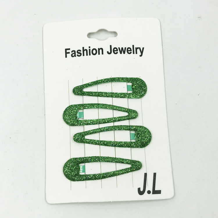 Horquilla con lentejuelas estilo coreano, pinza BB de colores, horquilla linda para bebés y niños, pinza lateral para flequillos femeninos.