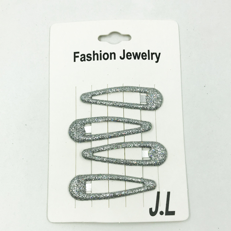 Horquilla con lentejuelas estilo coreano, pinza BB de colores, horquilla linda para bebés y niños, pinza lateral para flequillos femeninos.