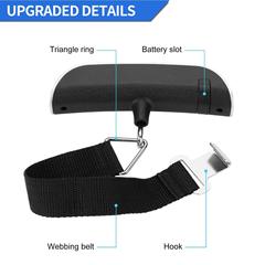 Factory Electronic Luggage Scale, Airplane Travel Handheld Electronic Scale, Portable Luggage Handheld Scale 50kg