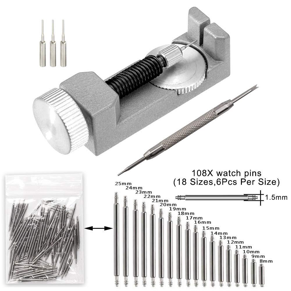 修表工具 钟表工具 表带维修工具 113pc修表工具 113件换表带工具
