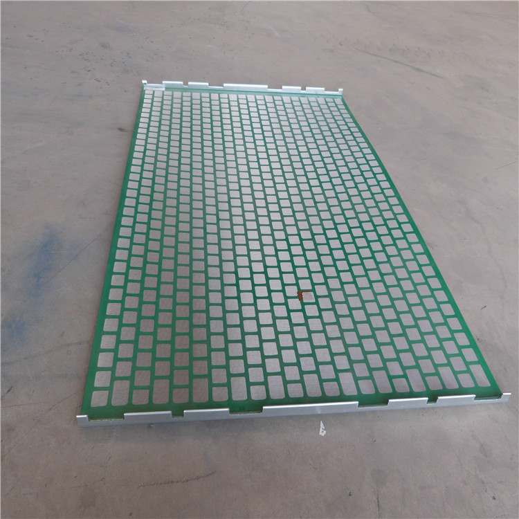 不锈钢缺口平板筛网石油泥浆振动筛网勾边缺口过滤筛网