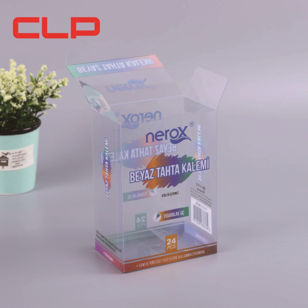 uv印刷半透明pvc钥匙扣塑料盒pet手办公仔包装盒按摩梳日用品胶盒