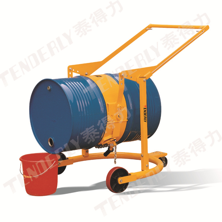 适合油桶搬运和油桶翻转及倒油的多功能油桶车,HD80A,HD80B