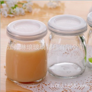布丁杯 100毫升玻璃布丁瓶厂家直销无铅冰激凌玻璃瓶耐高温布丁瓶