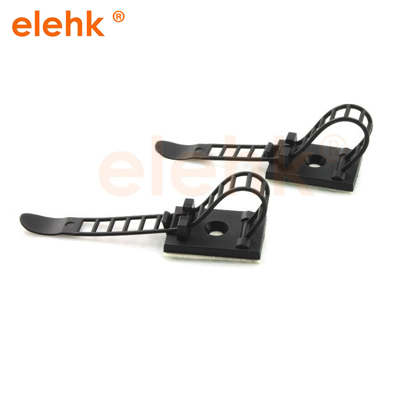 厂家批发 可调试配线固定座配线布电线扎带固定线卡3m束线扎带