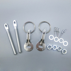 Cross border car modification parts engine hood lock/pull-out front hood lock