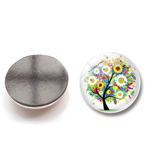 Tree of life crystal glass refrigerator magnet whiteboard sticker home decoration travel souvenir creative magnetic sticker gift