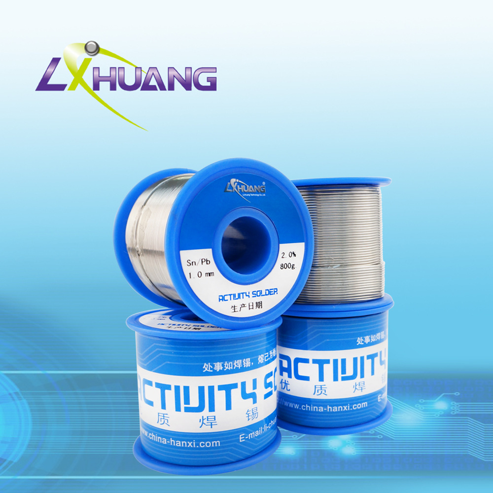 足度足重有铅锡线 Sn60/40有铅锡丝 含铅800g松香免洗焊锡线