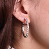 Fashionable earrings, accessory, wholesale, Korean style