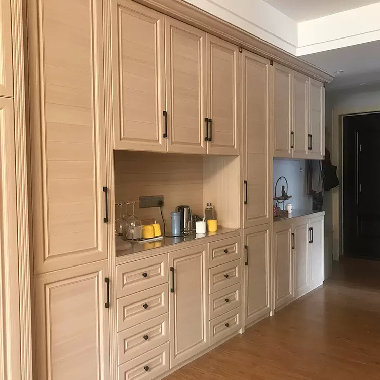 厂家直销整屋制做全铝家具铝合金书柜衣柜榻榻米橱柜阳台柜