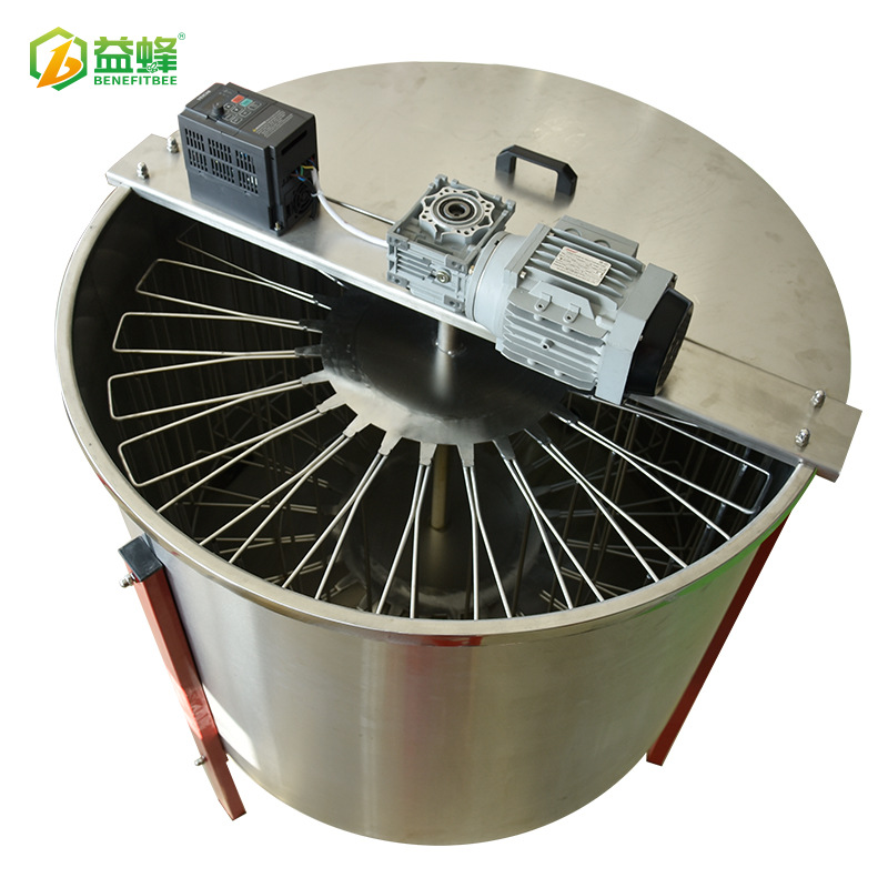 养蜂工具 24框出口型不锈钢电动摇蜜机 自动离心机 摇蜜桶甩蜜机