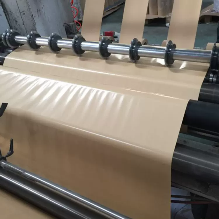 厂家批发淋膜牛皮纸卷筒包装纸打包材料耐用防水