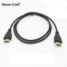超细柔软HDMI高清线1.4V 纯铜HDM高清线 支持1080P显示器连接线