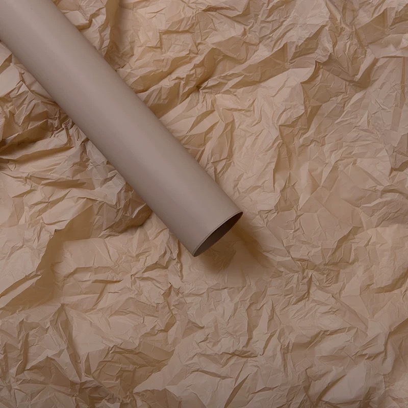 Papel de embalaje de regalo de flores Papel de envoltura de papel de preservación de papel de revestimiento de ramo coreano Película de luz suave Lisa impermeable